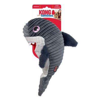 KONG Cuteseas Rufflez Dog Toy Shark MD/LG