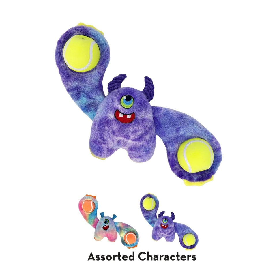 KONG Woozles Monster Assorted Dog Toy Medium, view 2