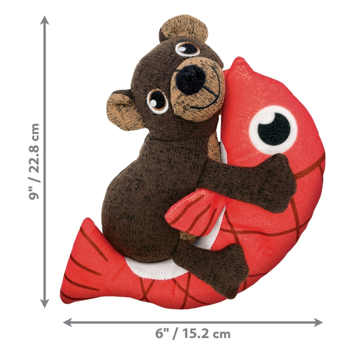 KONG Pull - A - Partz Pals Dog Toy Bear, MD (2 pack) - Pets Perfect