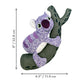 KONG Pull - A - Partz Pals Dog Toy Koala, SM (2 pack) - Pets Perfect