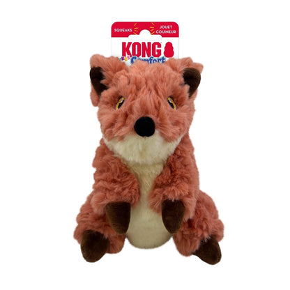 KONG Comfort Tykes Dog Toy Fox, SM (2pack) - Pets Perfect