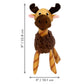 KONG Shakers Floofs Plush Dog Toy Moose, 1ea/XS/SM - Pets Perfect