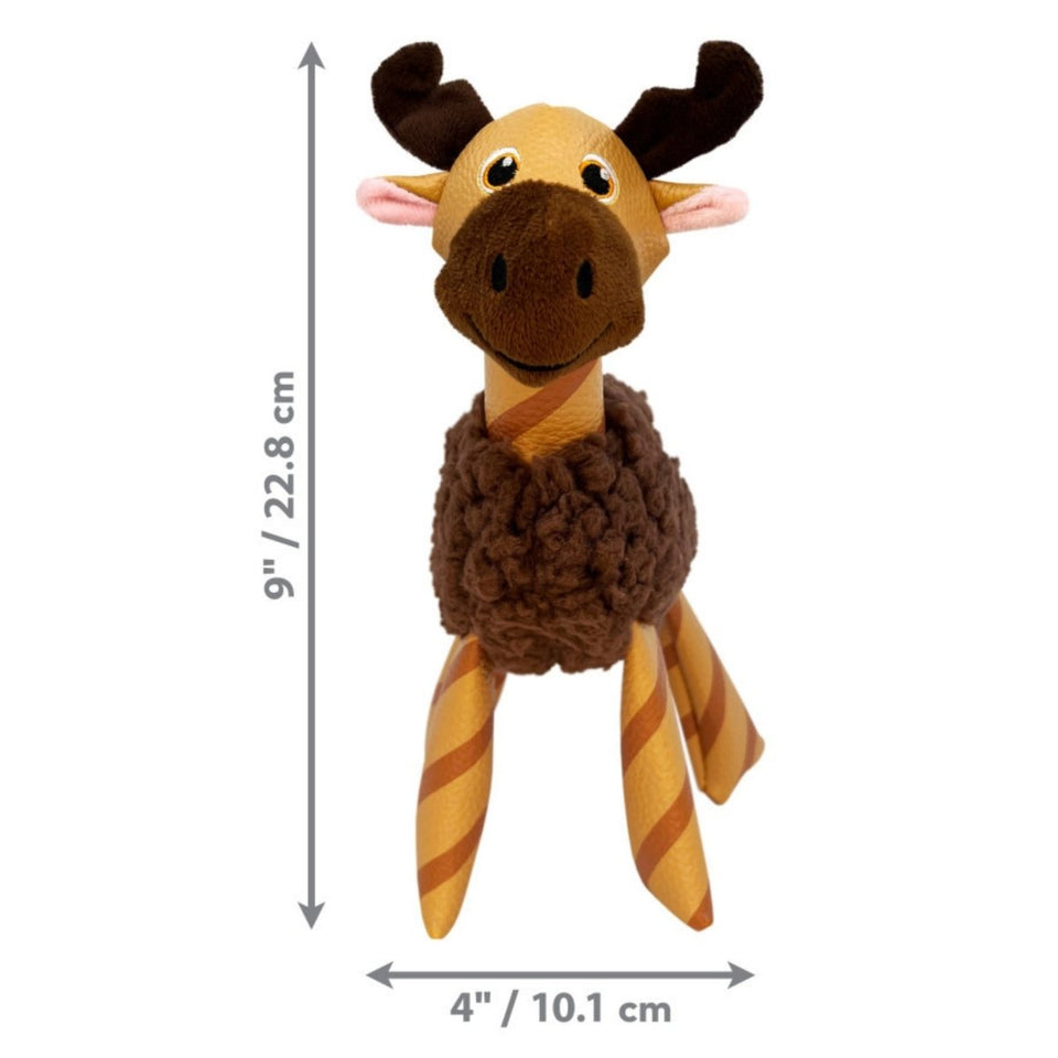 KONG Shakers Floofs Plush Dog Toy Moose, X-Small/Small, view 2