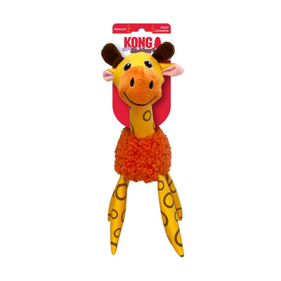 KONG Shakers Floofs Plush Dog Toy Giraffe, Medium