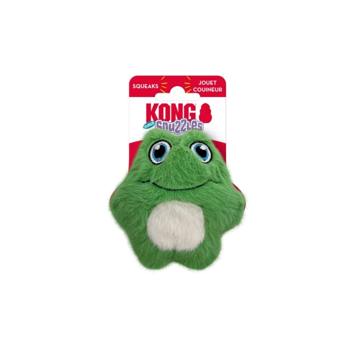 KONG Snuzzles Dog Toy Frog, 1ea/XS/Mini - Pets Perfect