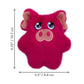 KONG Snuzzles Dog Toy Pig, 1ea/XS/Mini - Pets Perfect