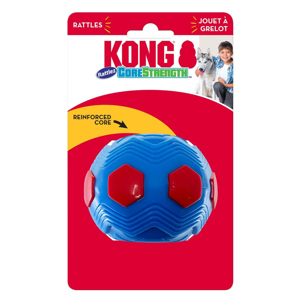 KONG CoreStrength Rattlez Dog Toy Pod - Medium/Large