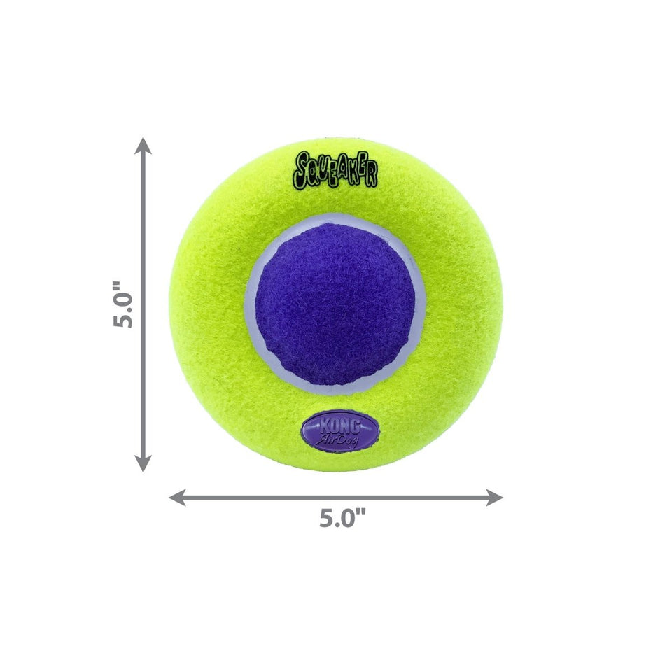 KONG AirDog Squeaker Saucer Dog Toy - Medium, view 3