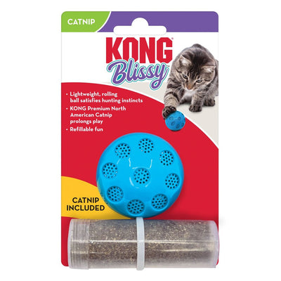 KONG Blissy Mesh Ball with Catnip Cat Toy