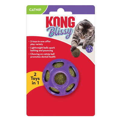 KONG Blissy Moon Ball with Catnip Cat Toy