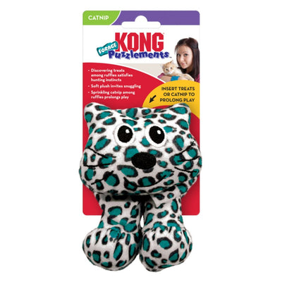 KONG Puzzlements Forage Kitty Cat Toy Assorted