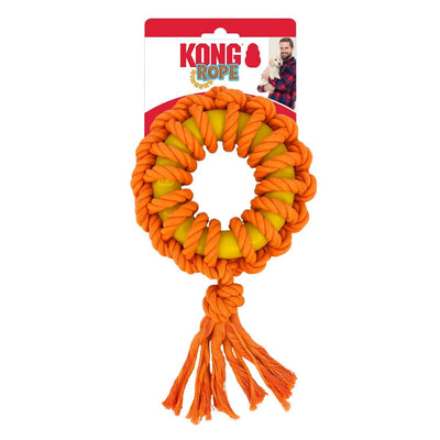 KONG Rope Ringerz Dog Toy - Medium (Assorted)