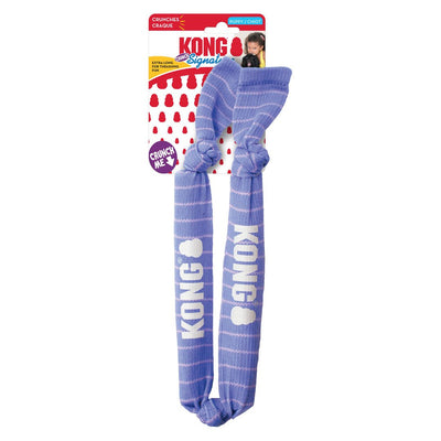 KONG Signature Crunch Rope Puppy Dog Toy Double Rope Medium/Large
