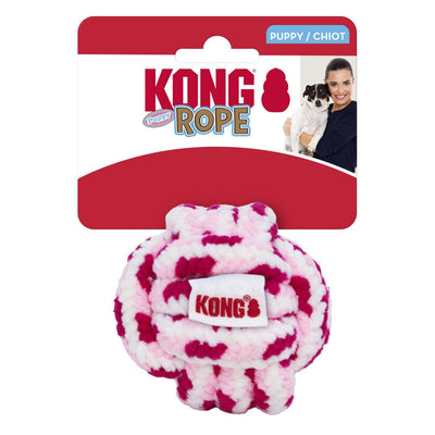KONG Rope Puppy Ball Dog Toy - Large (Assorted)
