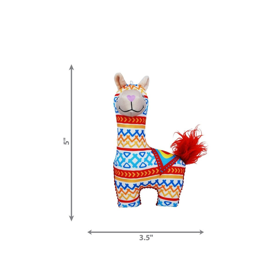 KONG Ballistic Vibez Llama Plush Dog Toy - X-Small, view 5