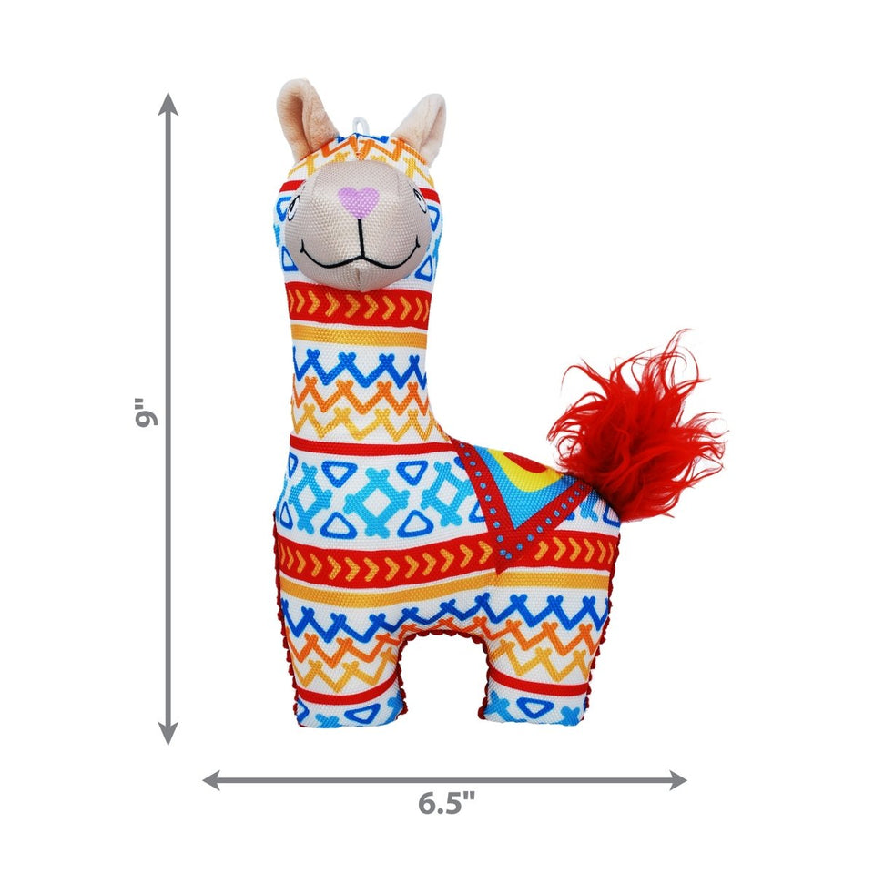 KONG Ballistic Vibez Llama Plush Dog Toy - Small/Medium, view 3