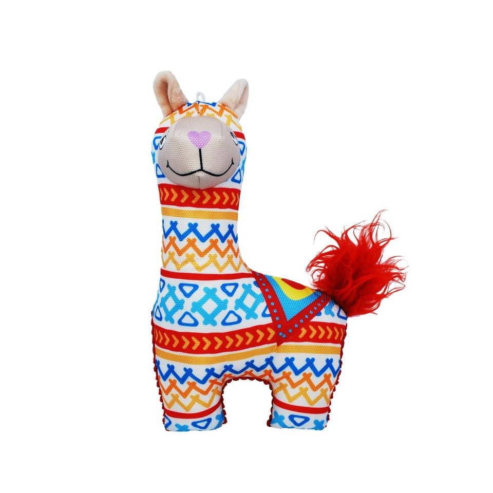 KONG Ballistic Vibez Llama Plush Dog Toy - Medium/Large, view 2