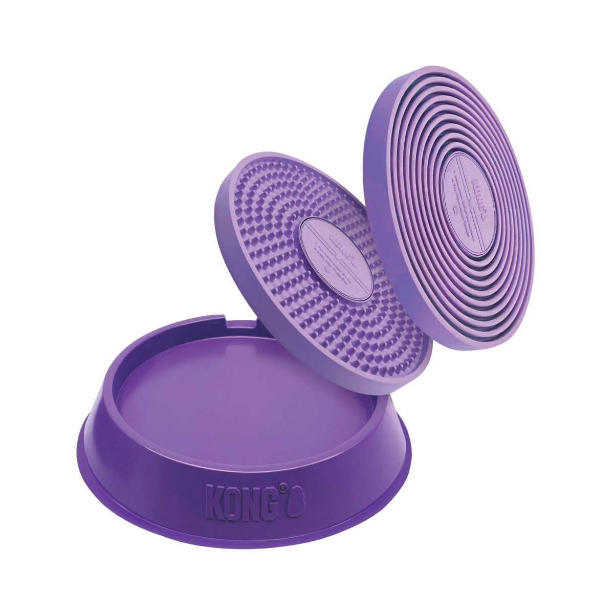 KONG Licks Spinz Treat Dispenser 1ea/SM - Pets Perfect
