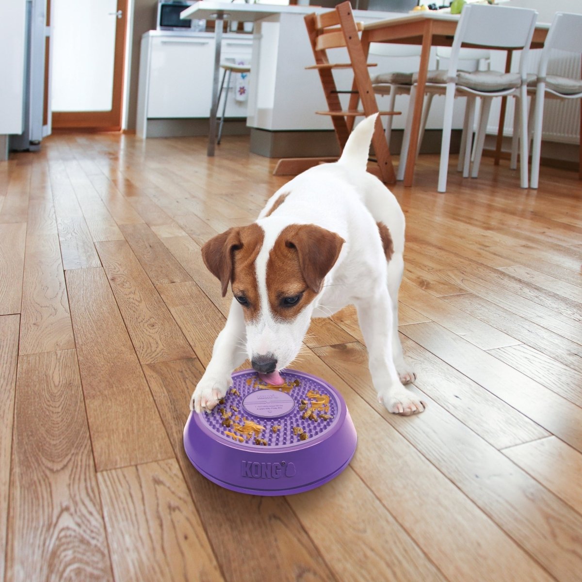 KONG Licks Spinz Treat Dispenser 1ea/SM - Pets Perfect