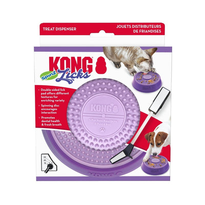 KONG Licks Spinz Dog Treat Dispenser Small