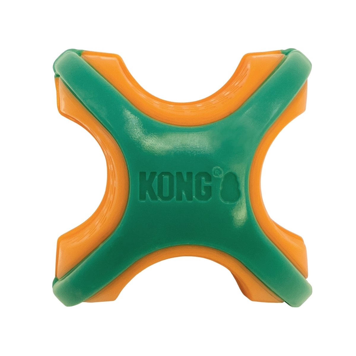 KONG Rambler Rattlez Dog Toy X - Ball, LG (2 pack) - Pets Perfect