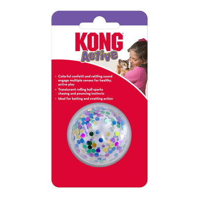 KONG Active Confetti Ball Cat Toy (2 ct)