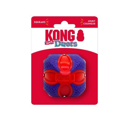 KONG Duets Duos Interactive Fetch Toy Ball | Medium - Pets Perfect