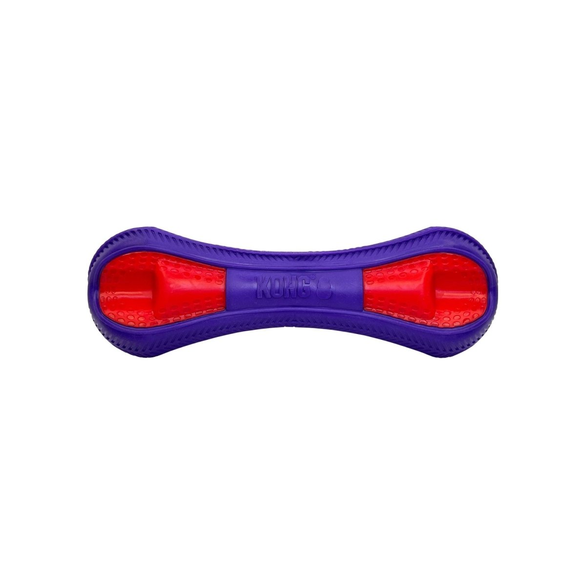 KONG Duets Duos Dog Toy – Bone | Medium - Pets Perfect