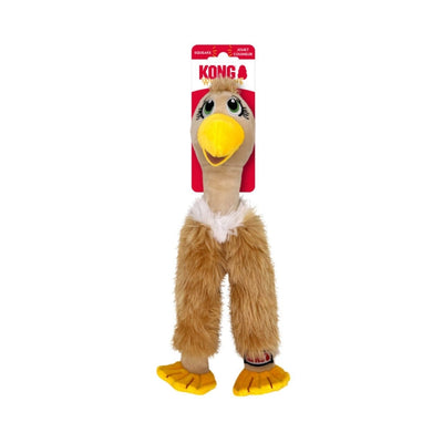 KONG Wishbone-Shaped Bird Plush Dog Toy Assorted Medium