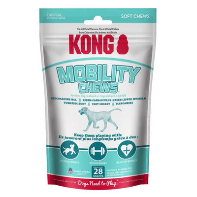 KONG Mobilty Soft Chews Dog Treats 28 ct