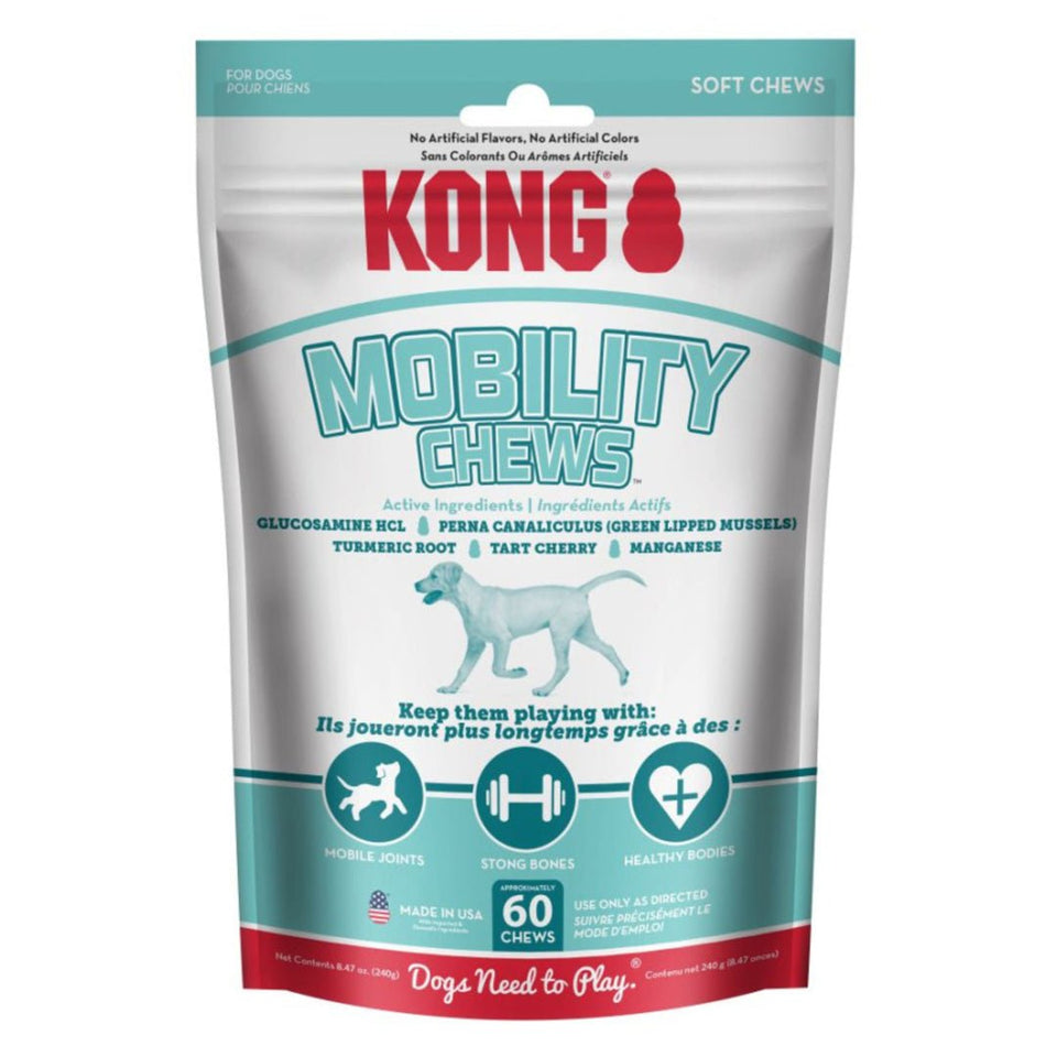 KONG Mobilty Soft Chews Dog Treats 60 ct