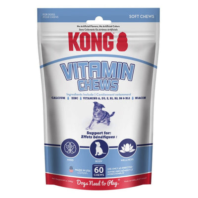 KONG Vitamin Soft Chews Dog Treats 60 ct