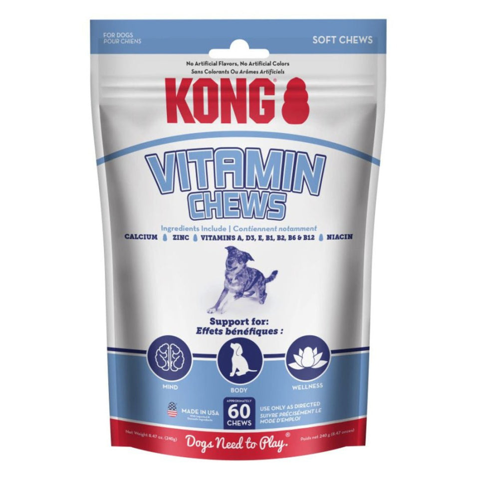 KONG Vitamin Soft Chews Dog Treats 60 ct