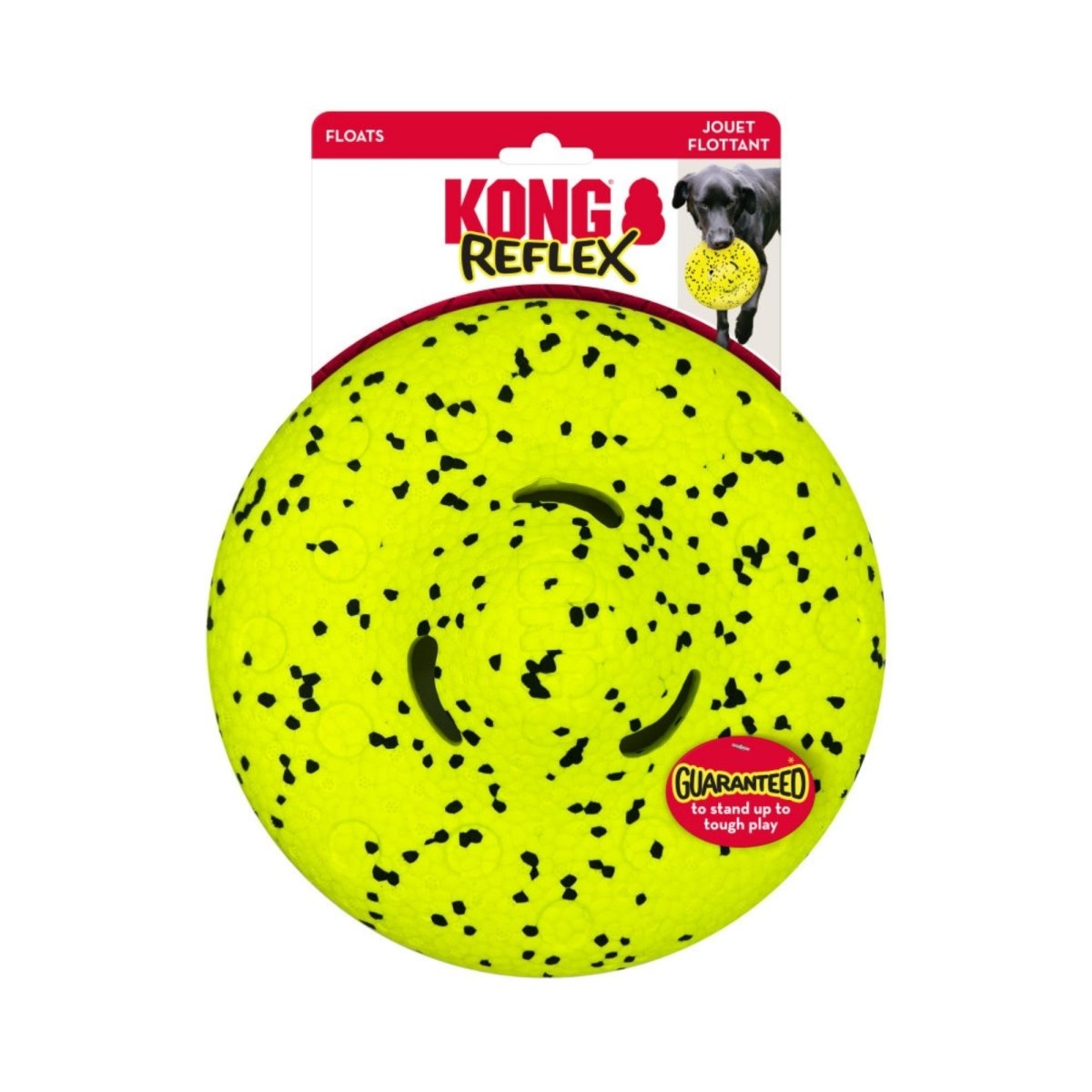 KONG Reflex Glide Flyer Dog Toy 1ea/One Size - Pets Perfect