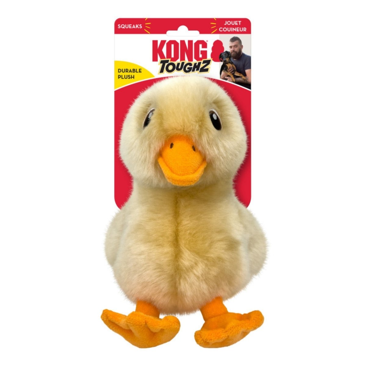 KONG Toughz Dog Toy Duck, 1ea/MD - Pets Perfect