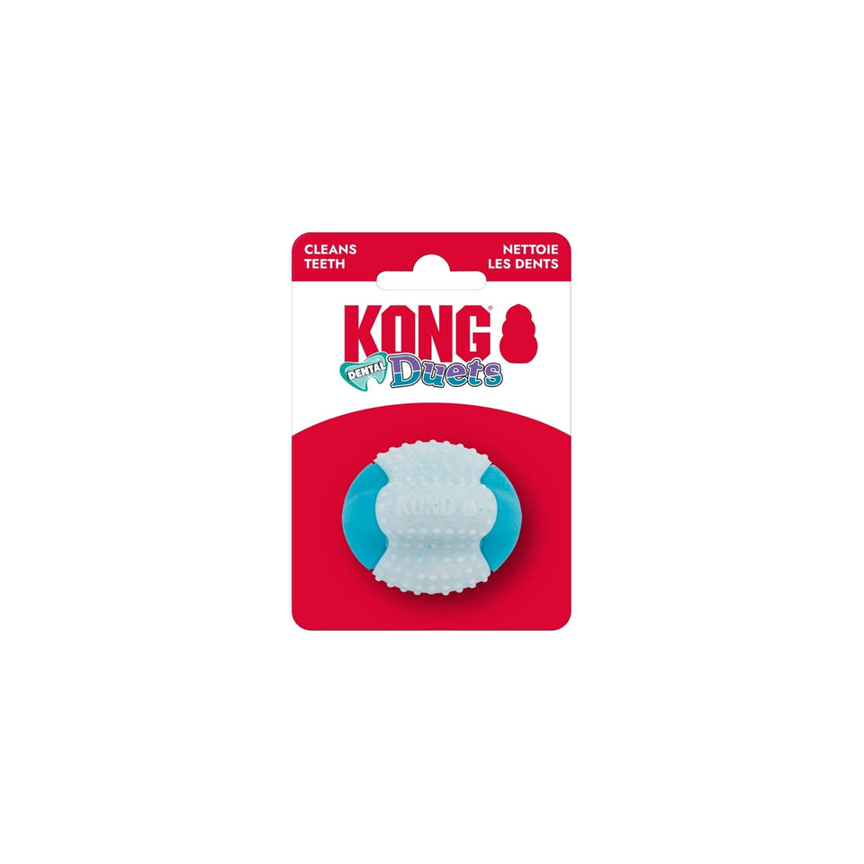 KONG Duets Dental Ball Dog Toy 1ea/XS/Xm