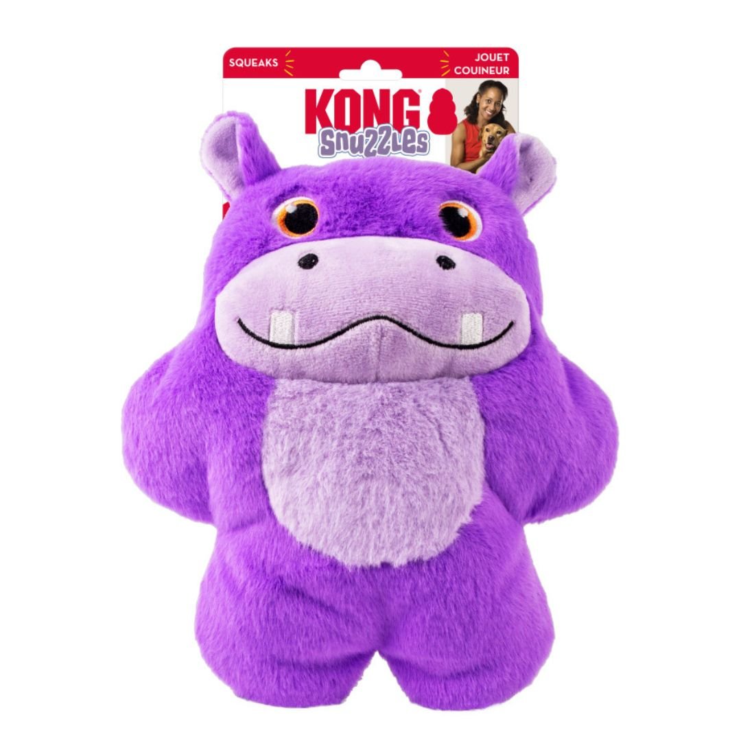 KONG Snuzzles Hippo Dog Toy XL - Pets Perfect