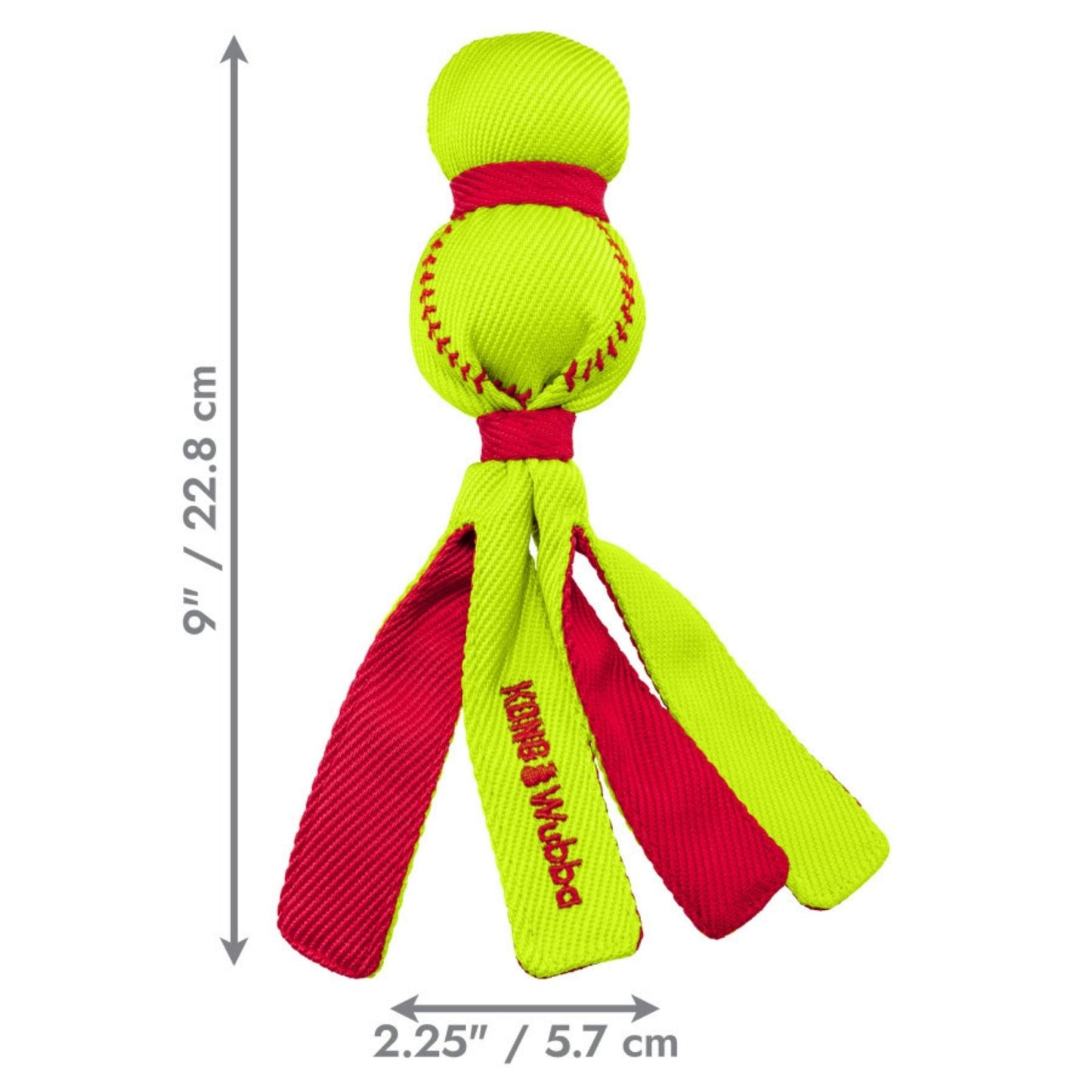 KONG Wubba Sport Dog Toy Softball, Small, view 2