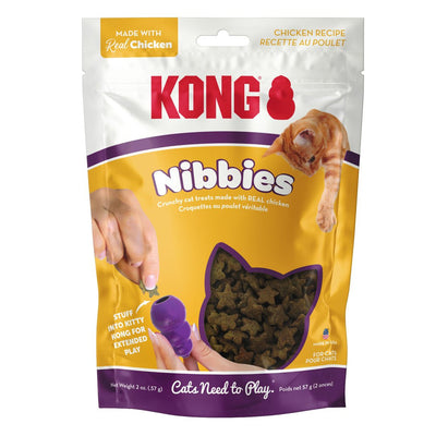 KONG Nibbies Cat Treats Chicken 2 oz