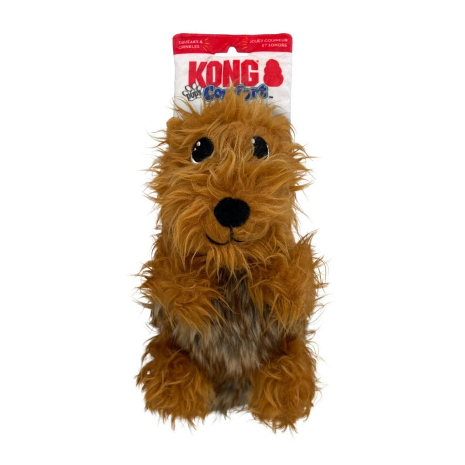 KONG Comfort Pups Terry Plush Dog Toy Small