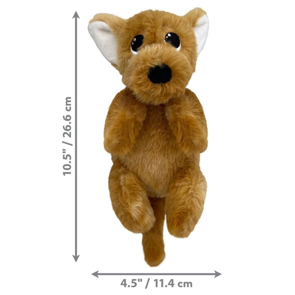 KONG Comfort Pups Peanut Plush Dog Toy Small, view 2