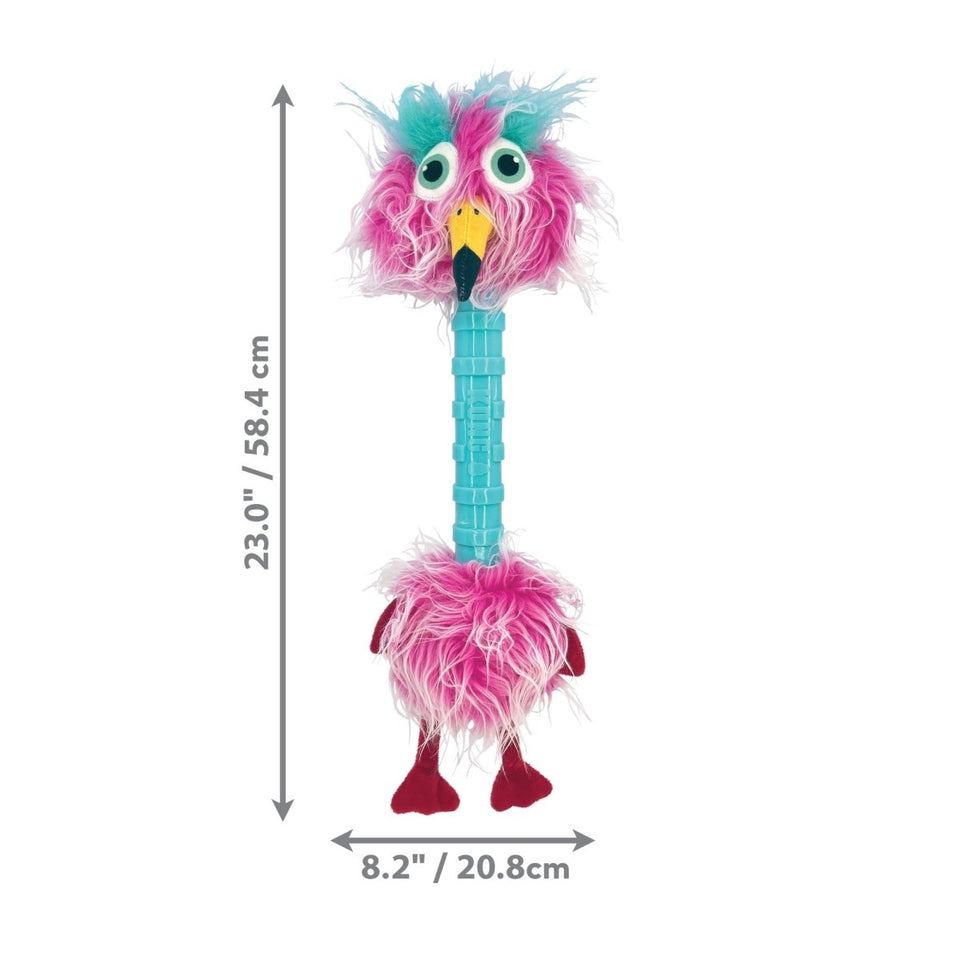 KONG Cruncheez Stretch Birds Dog Toy, Assorted, X-Large, view 4