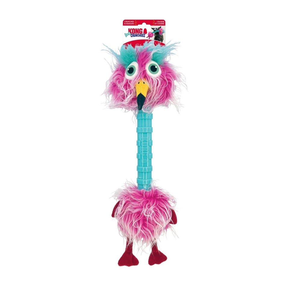 KONG Cruncheez Stretch Birds Dog Toy, Assorted, X-Large