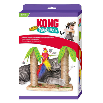 KONG Play Spaces Tiki Twirl Cat Toy