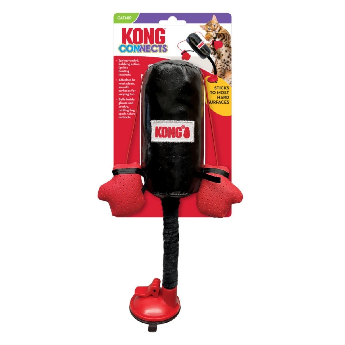 KONG Connects Punching Bag Cat Toy 1ea/One Size - Pets Perfect