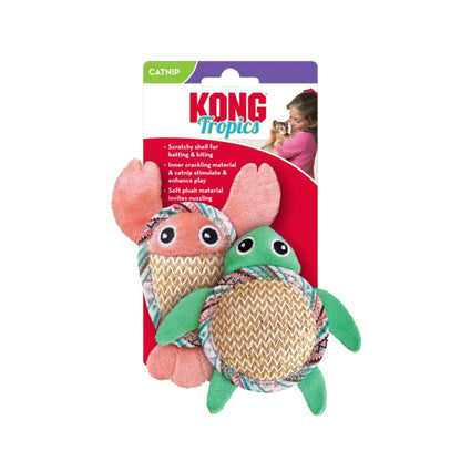 Kong Tropics Catnip Pals Cat Toy 1ea/2 Pk - Pets Perfect