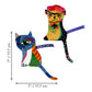 Kong Artz Catnip Cat Toy Feline Kahlo & Pablo Pi - Cat - Sso, 1ea/2 Pk - Pets Perfect