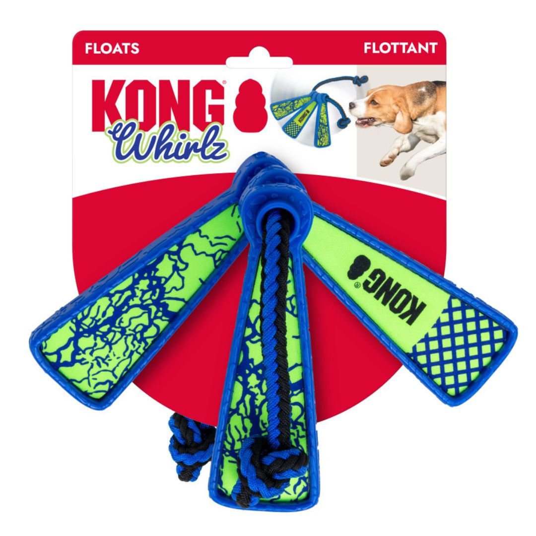 KONG Whirlz Rope Dog Toy MD/LG - Pets Perfect