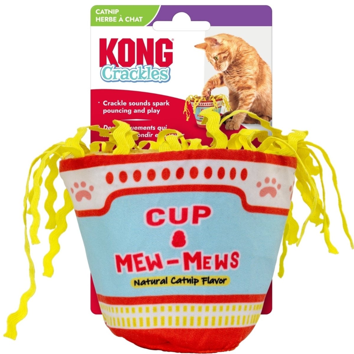 Kong Cat Crackles Noodles One Size - Pets Perfect
