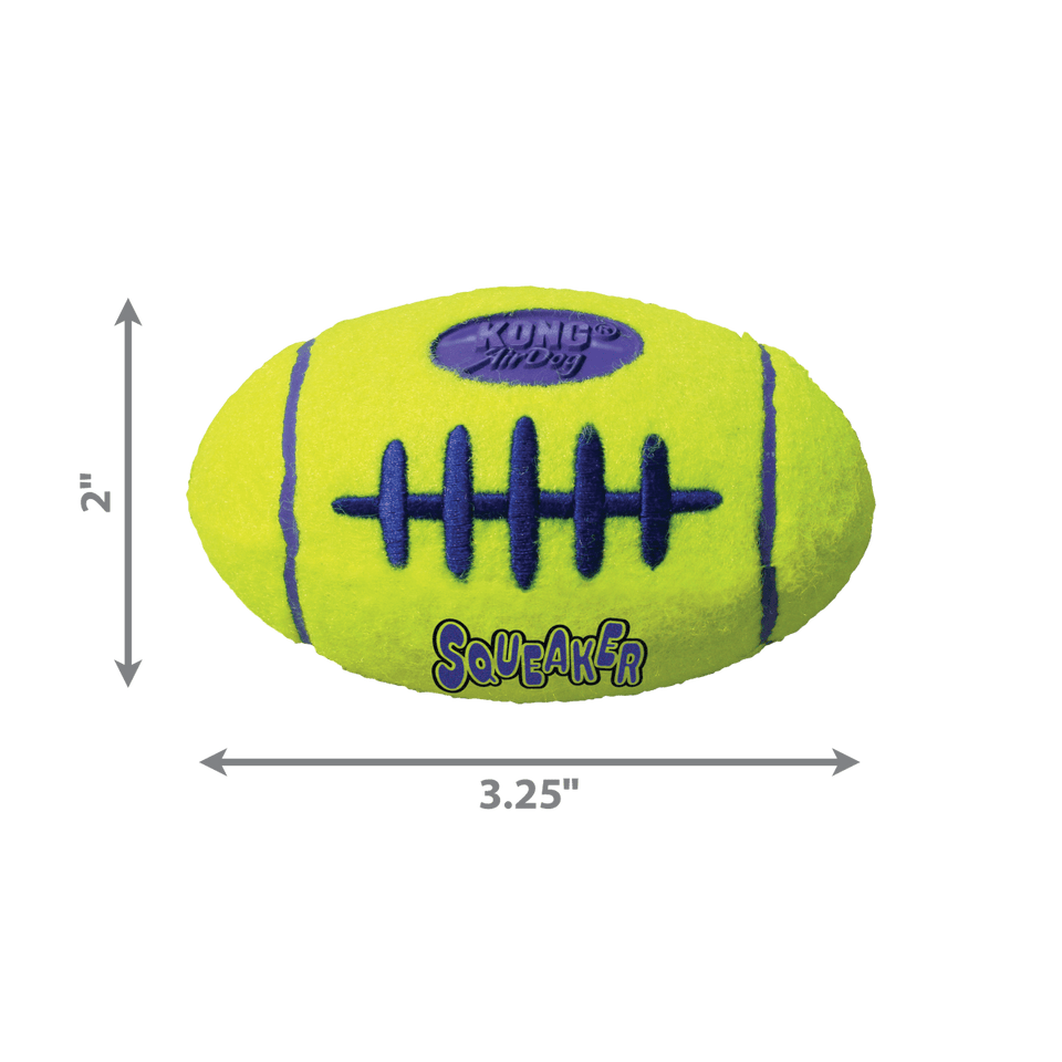 KONG AirDog Squeaker Football Dog Toy - Small, view 4